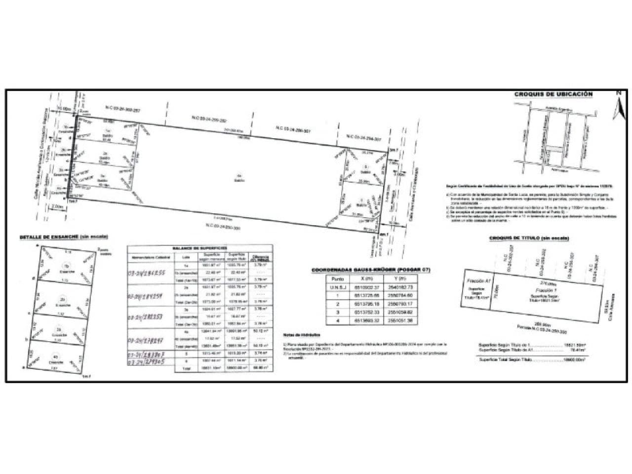 Venta. Lotes Públicos Y Privados - Santa Lucia