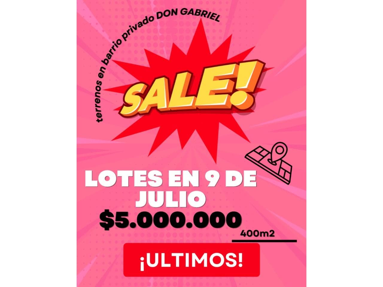 Venta. Gran Oferta Lote En Barrio Privado. 9 De Julio