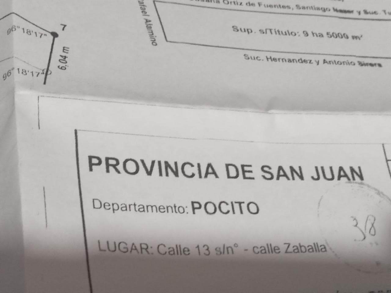Vendo 2 Hectáreas En Pósito Calle 13 A 500 Metros De Ruta Nacional 40