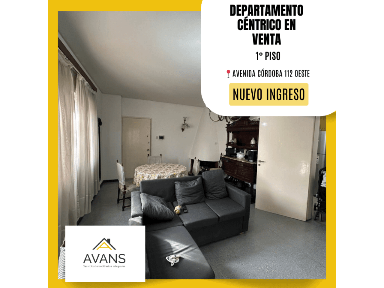 Departamento En Venta-  3 Hab + Dpto Servicio+ Terraza- Primer Piso. Capital