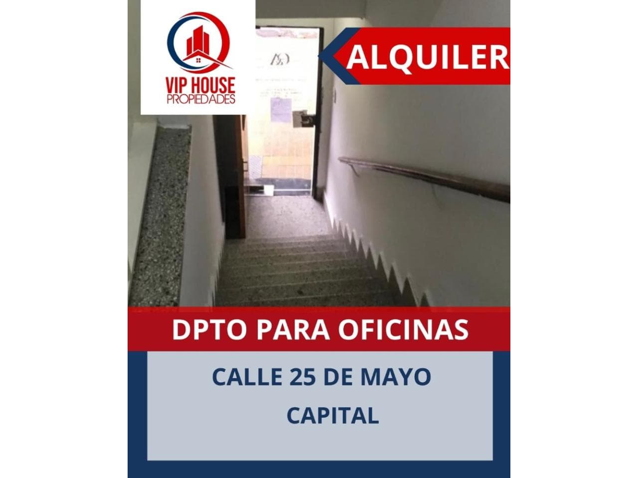 Alquiler De Departamento Centrico. Ideal Para Oficinas. Capital