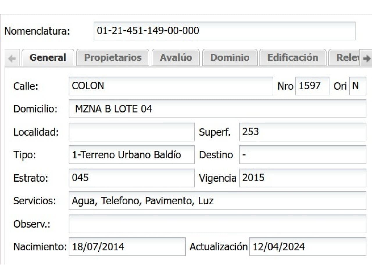 Lote Cerca De Hiper Libertad