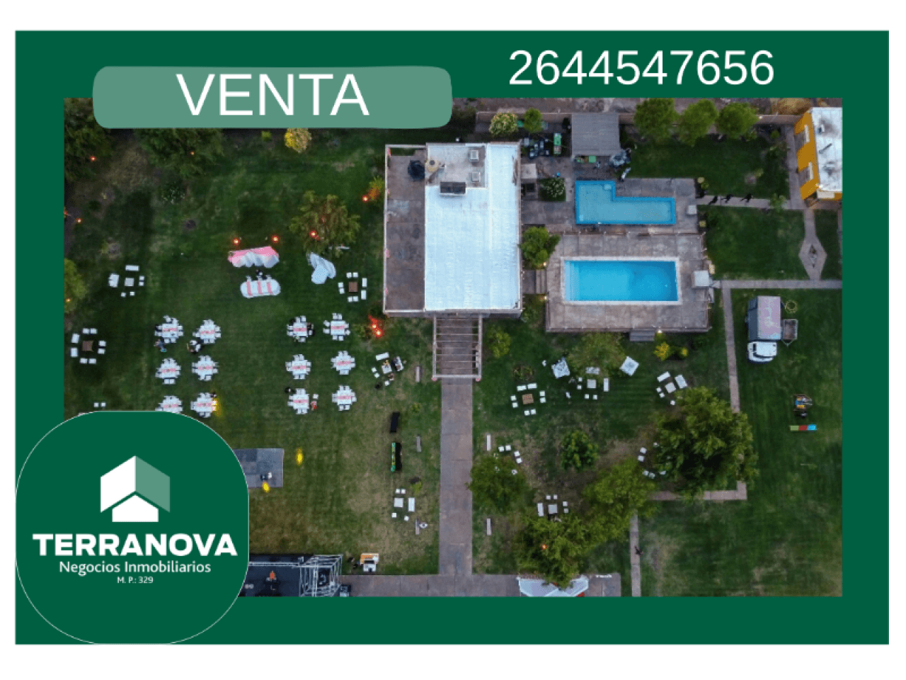 Gran Quinta Con Quincho , Casa, 2 Piscinas, Ideal Para Eventos