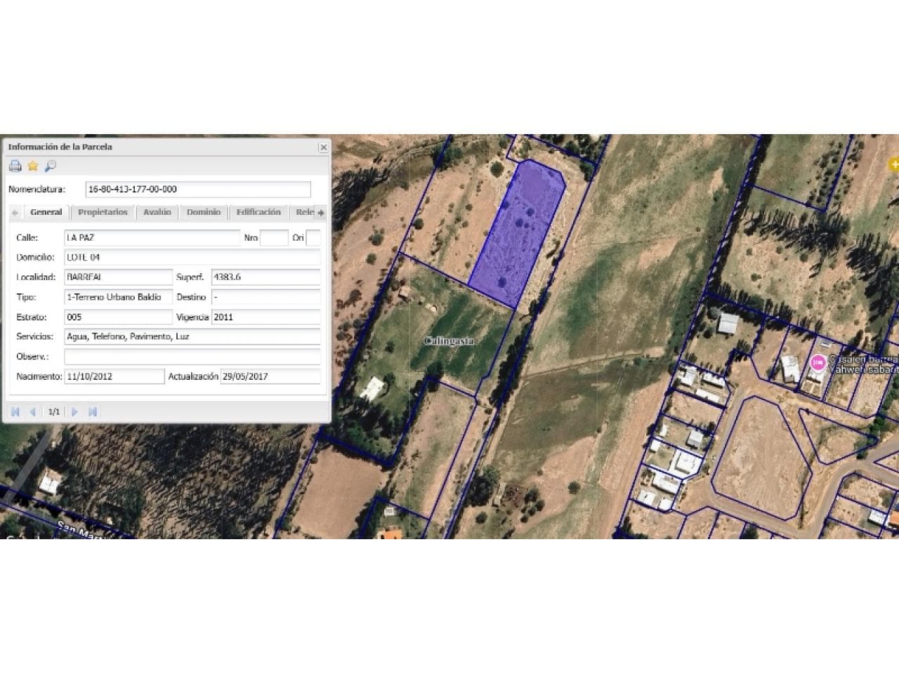 Venta - Terreno En Barreal - 4384m2. Calingasta