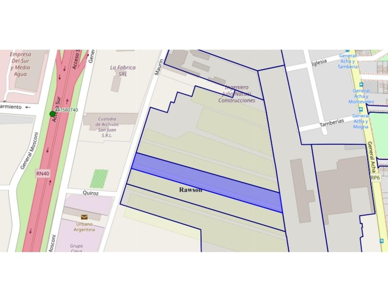 Terreno Zona Industrial En Venta De 13.094mts2  Frente 58mts X Fondo 350mts