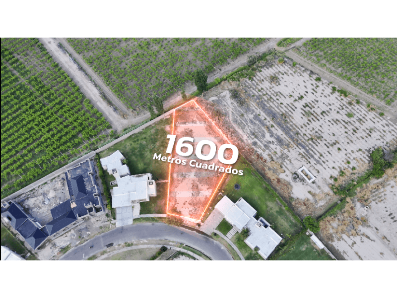 Hermoso Lote De 1600m2 En Barrio Privado Villa Adela