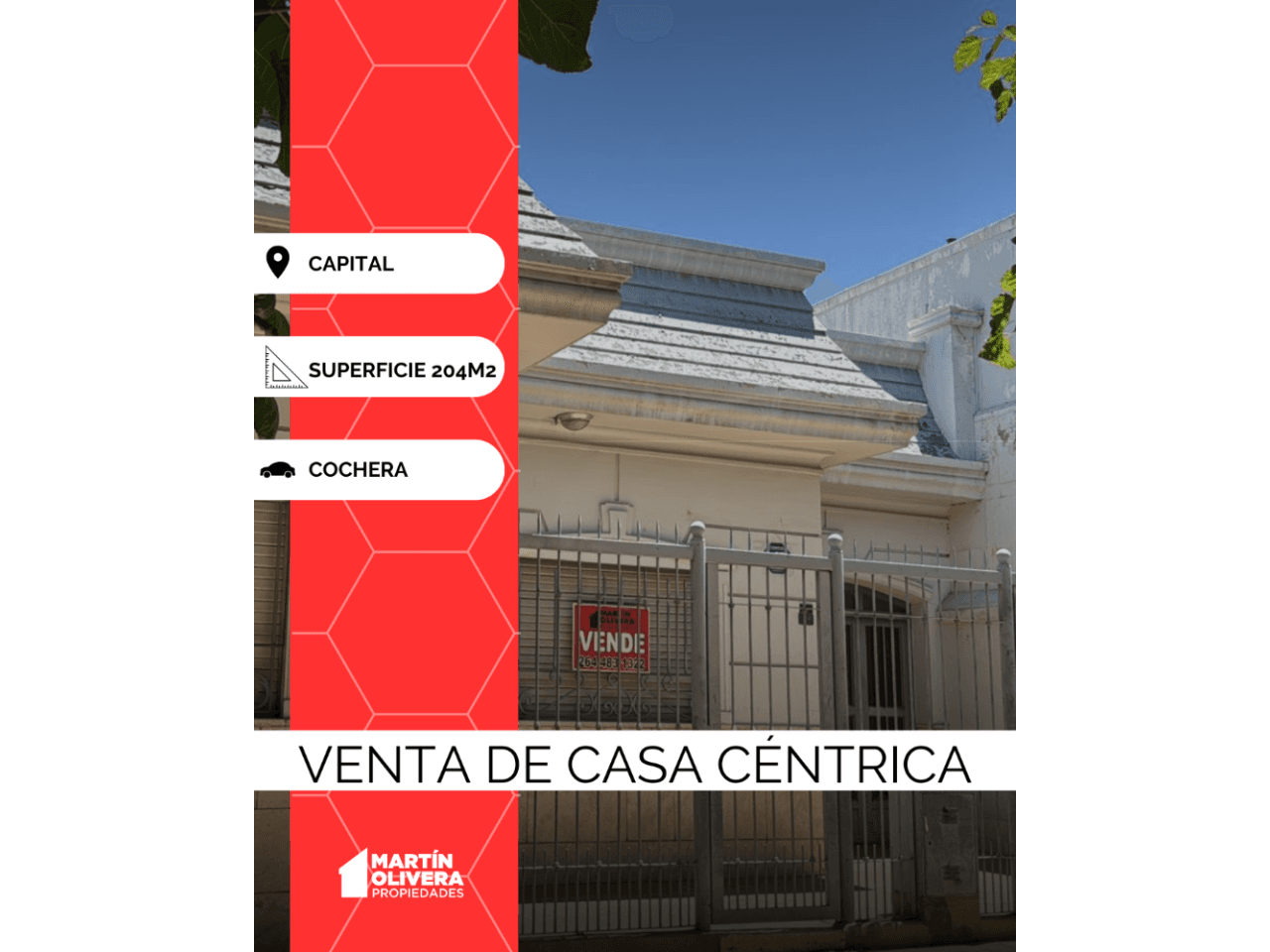 Venta De Casa Céntrica, Inmejorable Ubicación