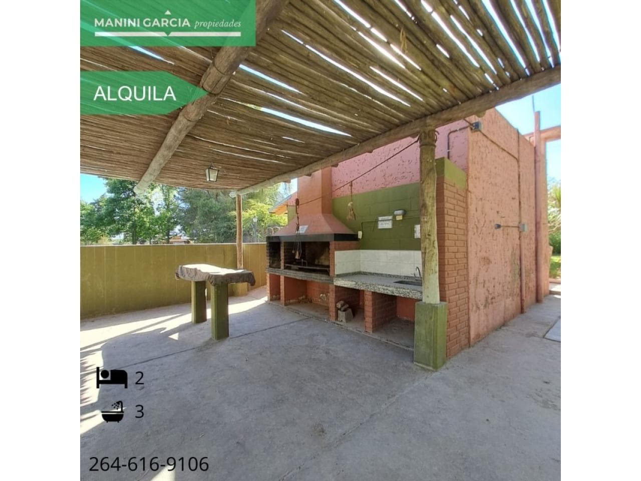 Alquiler - Casa 2 Dormitorios Con Gran Pileta  Y Quincho- Santa Lucia -posibilidad De Venta