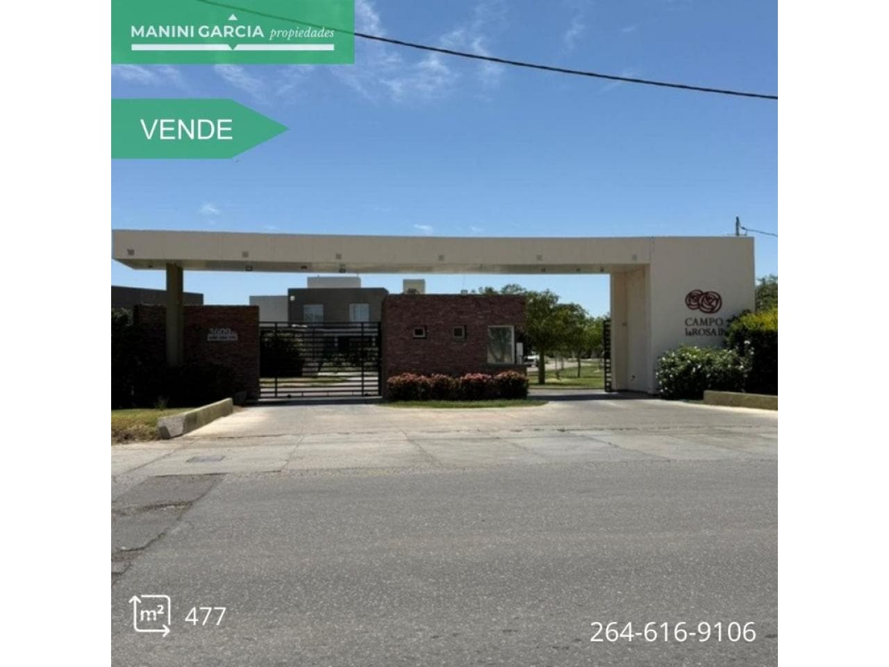 Venta - Lote De 477mts2 - Campo La Rosa 2. Santa Lucia