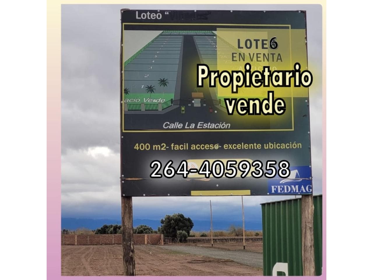 Lote 400m2