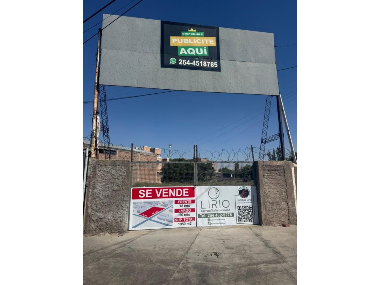 Venta Lote Esquina 1900 M² Capital