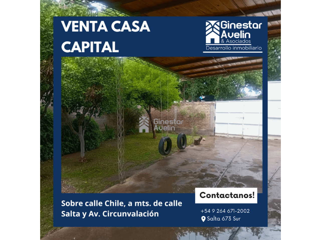 Venta - Casa - 3 Dormitorios - Capital - A Mts. De Av. Circunvalación