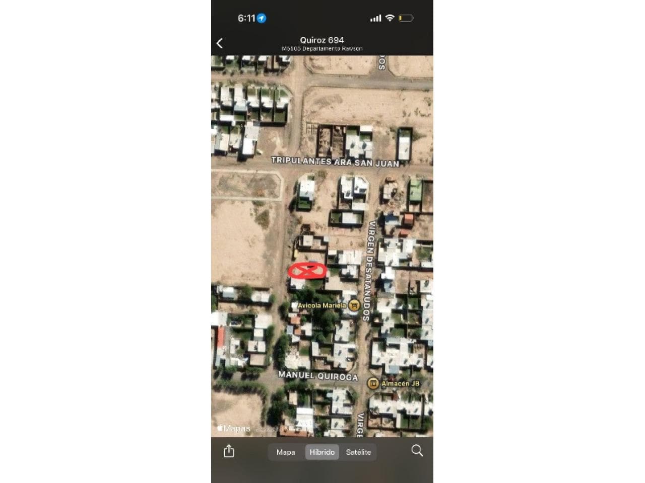 Venta. Lote Gruta De Fátima 1. Rawson