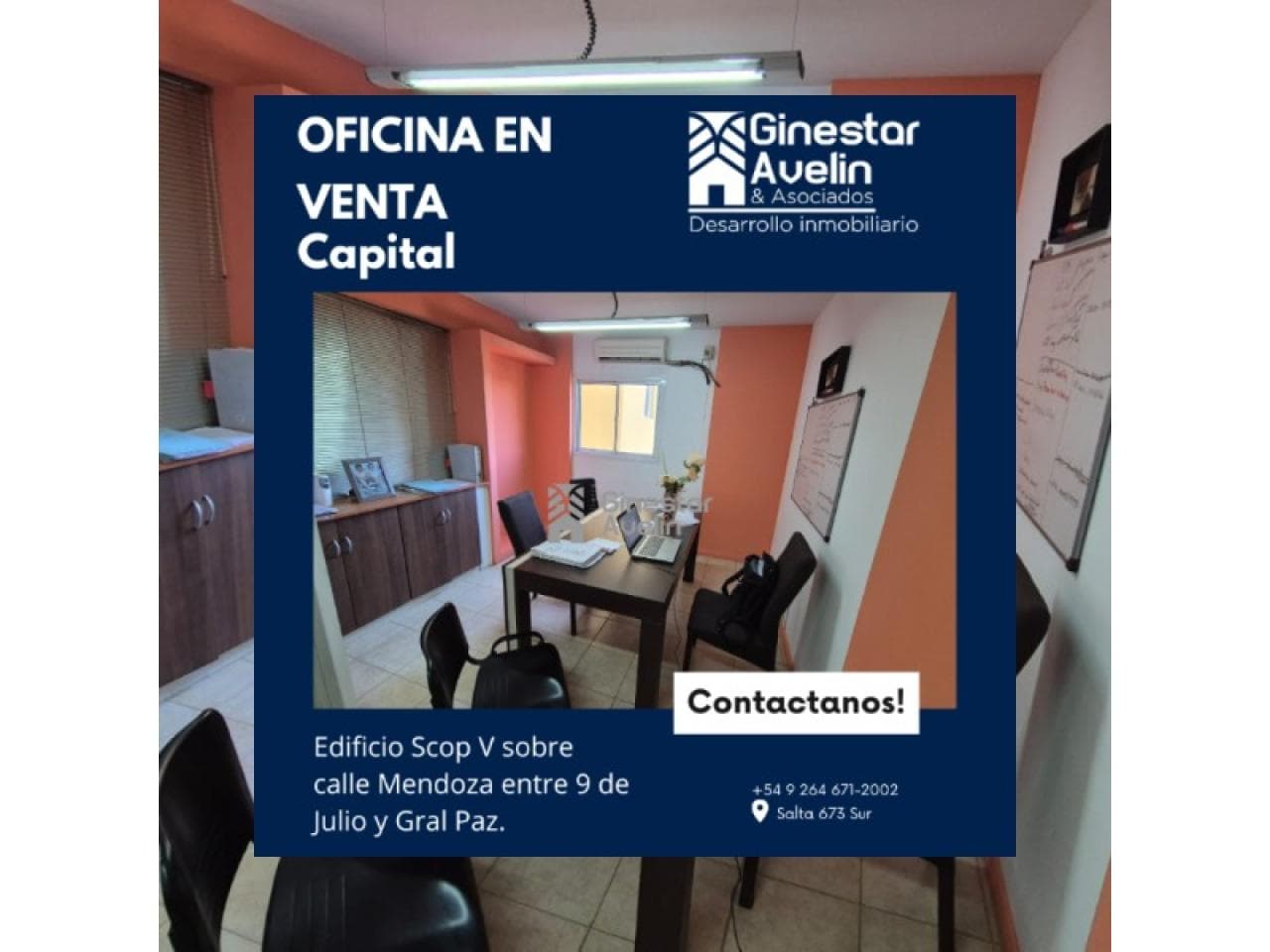 Venta - Oficina - Scop V - A 100mts De Plaza Hipolito Yrigoyen - 49m2 - 3er Piso - Capital