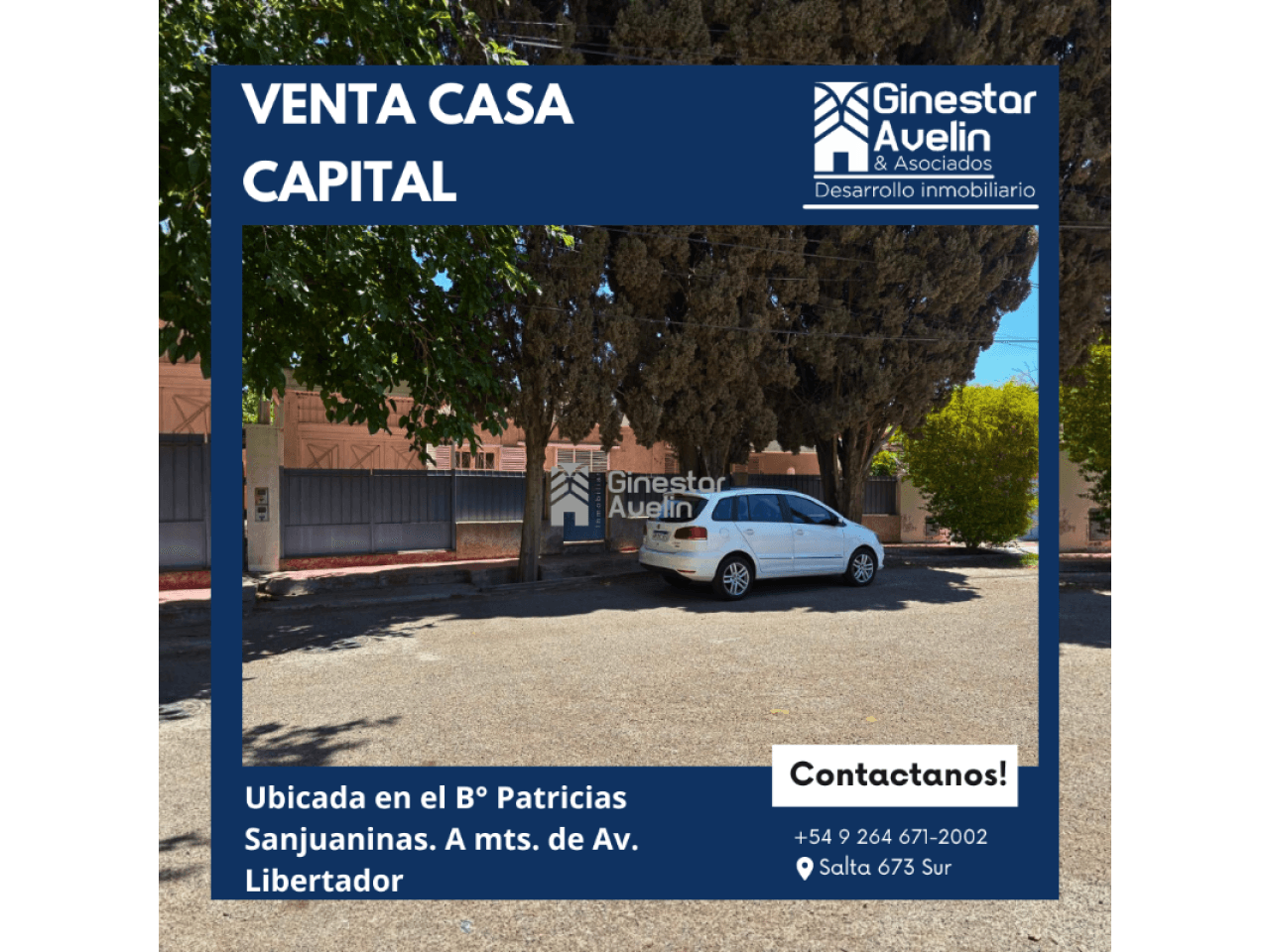 Venta - Casa - 4 Dormitorios - B° Patricias Sanjuaninas - A Mts. De Av. Libertador - Capital
