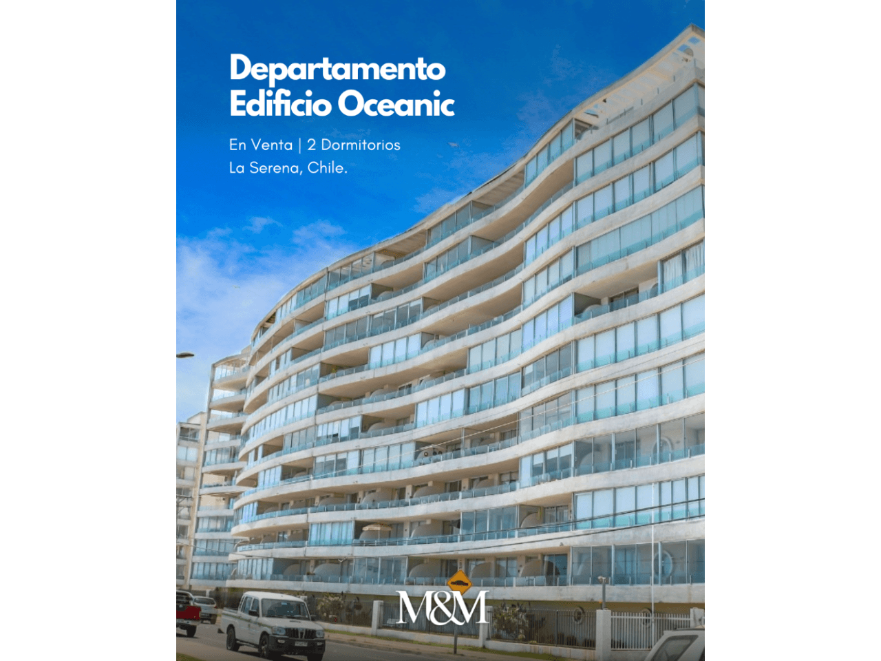 ⚫️ Venta Departamento 2 Dormitorios | Edificio Oceanic | La Serena