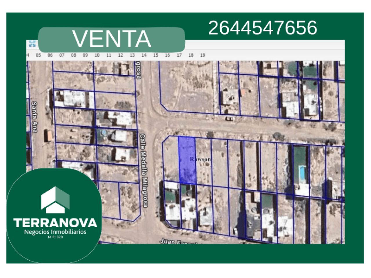 Venta. 2 Lotes En B° Gruta De Fátima Il, Rawson