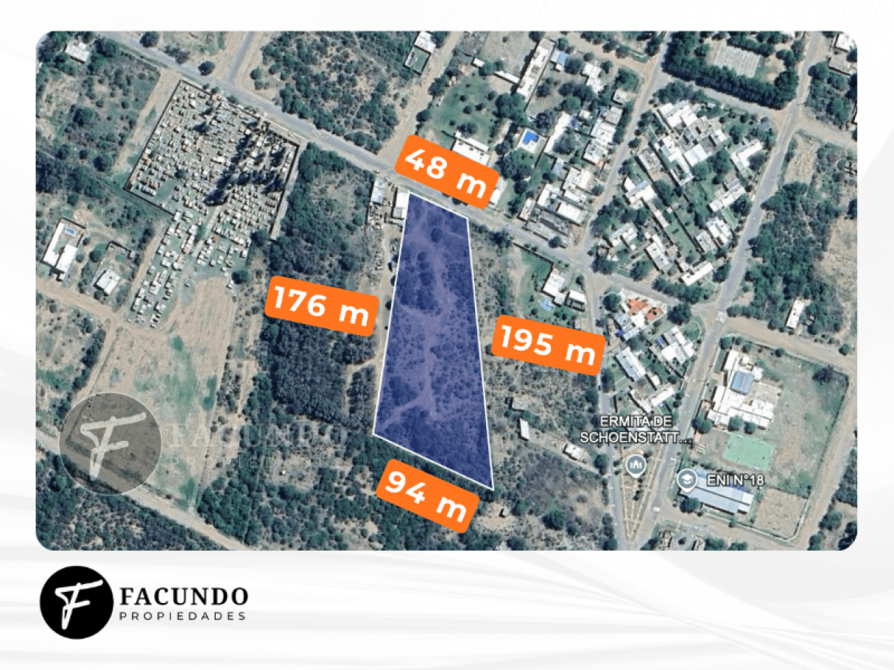 📍  Venta. Terreno único En Valle Fértil  10.698 M²