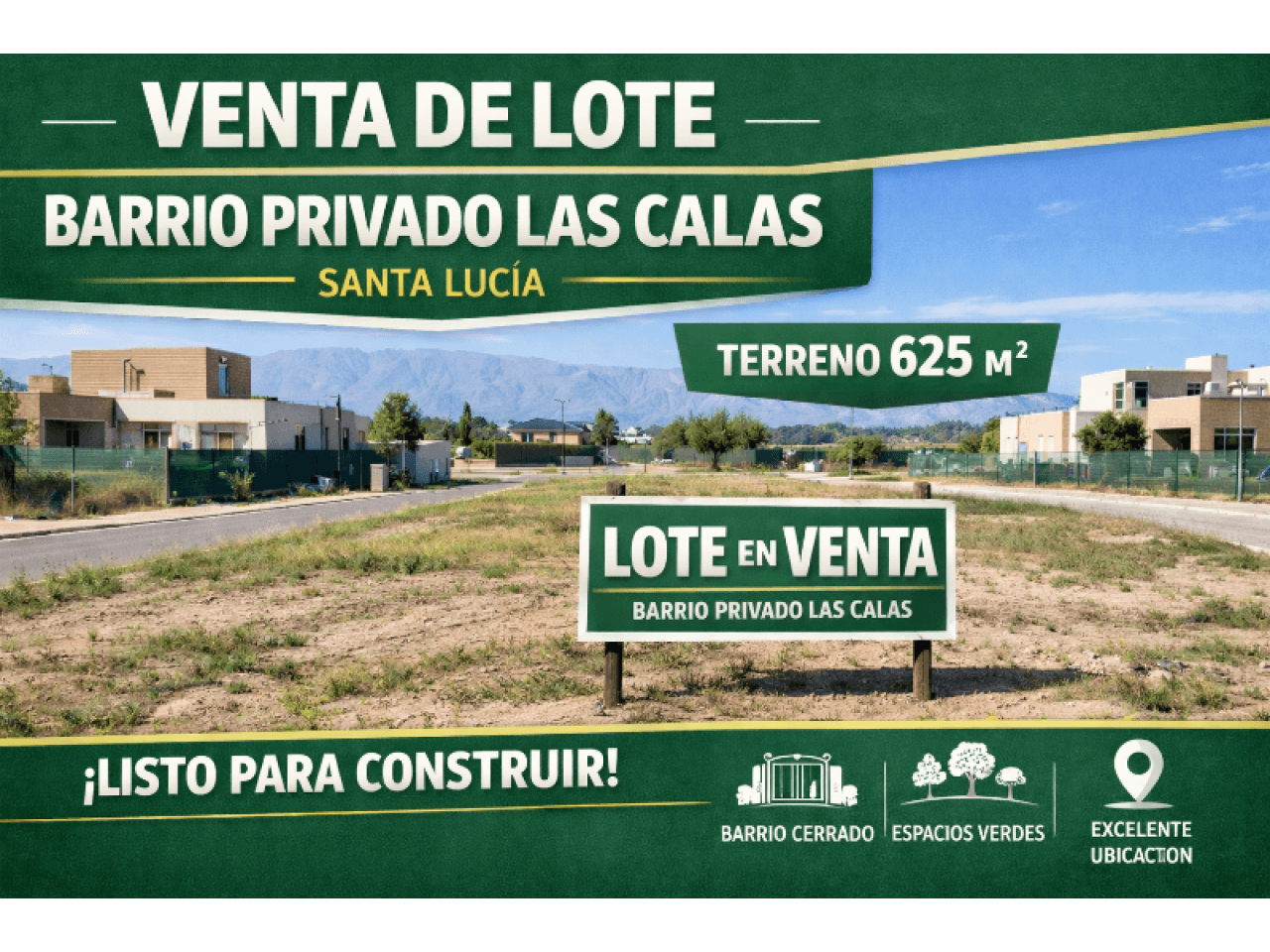 Venta De Lote- Santa Lucia