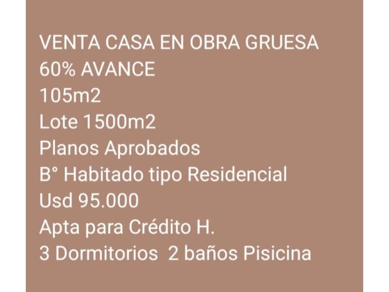 Vendo / Permuto Casa Antisísmica