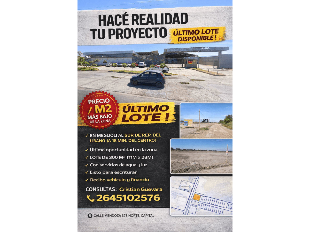 Terreno En Rawson Con Escritura  Ofertas En Pesos Y Permutas