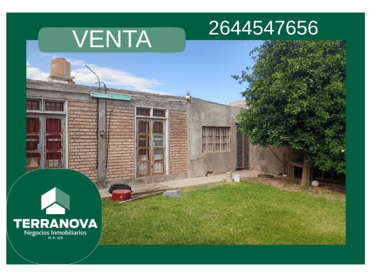 Venta. Casa. Apta Credito 3 Habitaciones B° El Ciudadano. Rawson