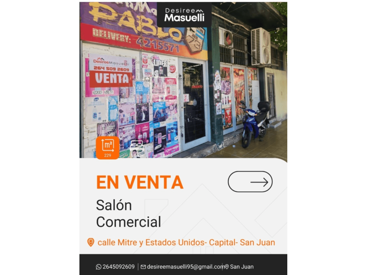 Venta Local Comercial. Capital. San Juan