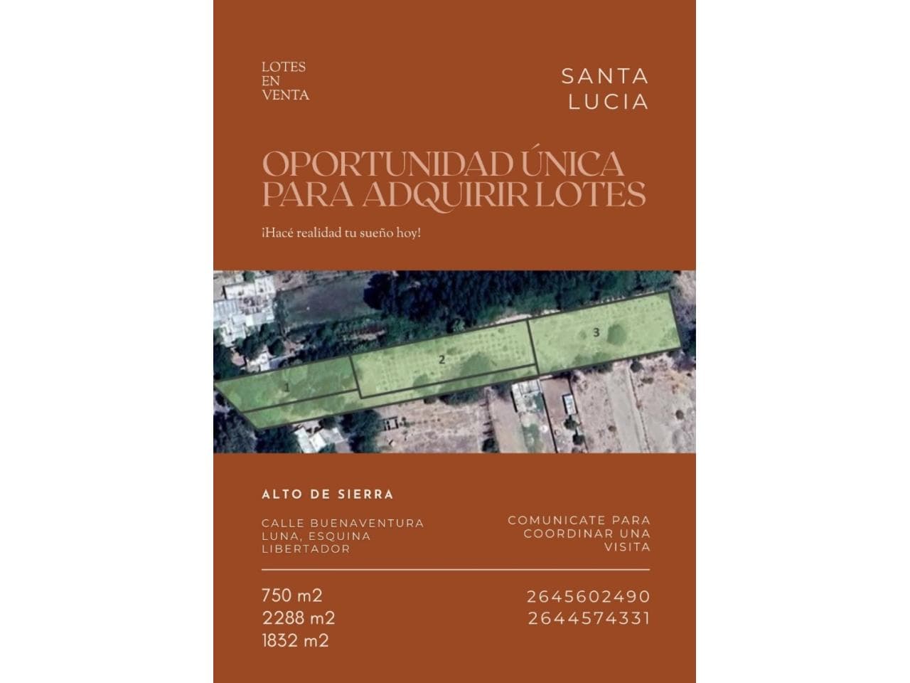 Lotes En Venta Santa Lucía