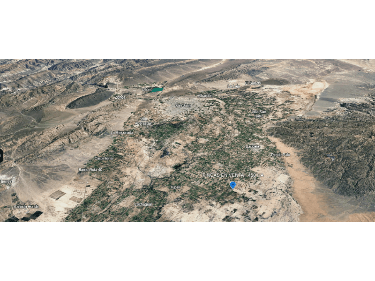 Venta De 2 Fincas De 176 Y 274 Hectareas En 25 De Mayo, Provincia De San Juan, Argentina