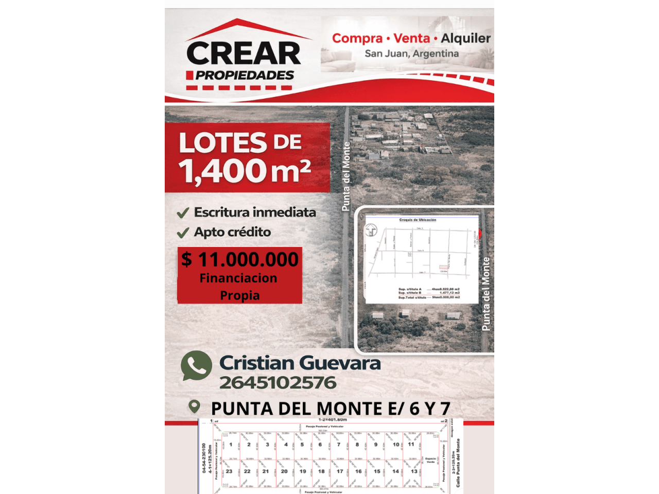 Lotes Aptos Créditos