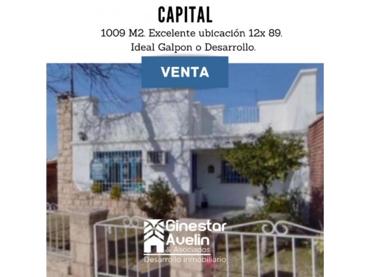 Venta - Casa 3 Dormitorios - 1009m2 De Terreno - Centrica - Pedro De Valdivia Y España - Capital