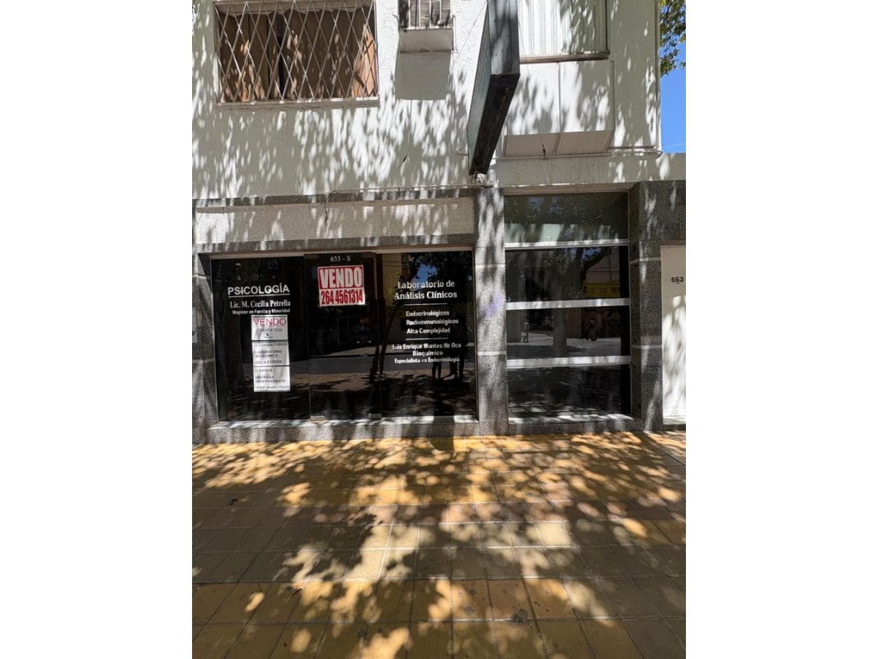 Venta - De Consultorio Sobre Calle Mendoza. Capital