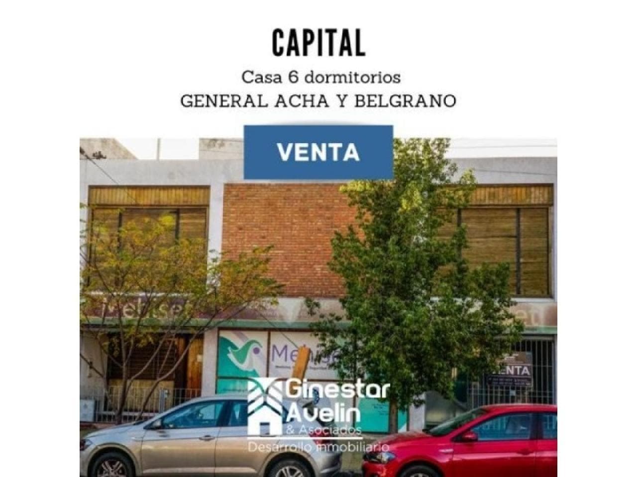 Venta. Casa Céntrica En Dos Plantas. Ideal Clínica, Consultorios, Oficinas O Estudio. A 850 Mts Plaza 25 De Mayo