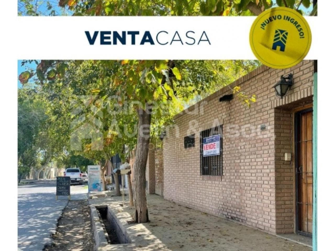 Venta - Terreno 1860m2 Con Casa Y Galpon 600m2 - Rivadavia