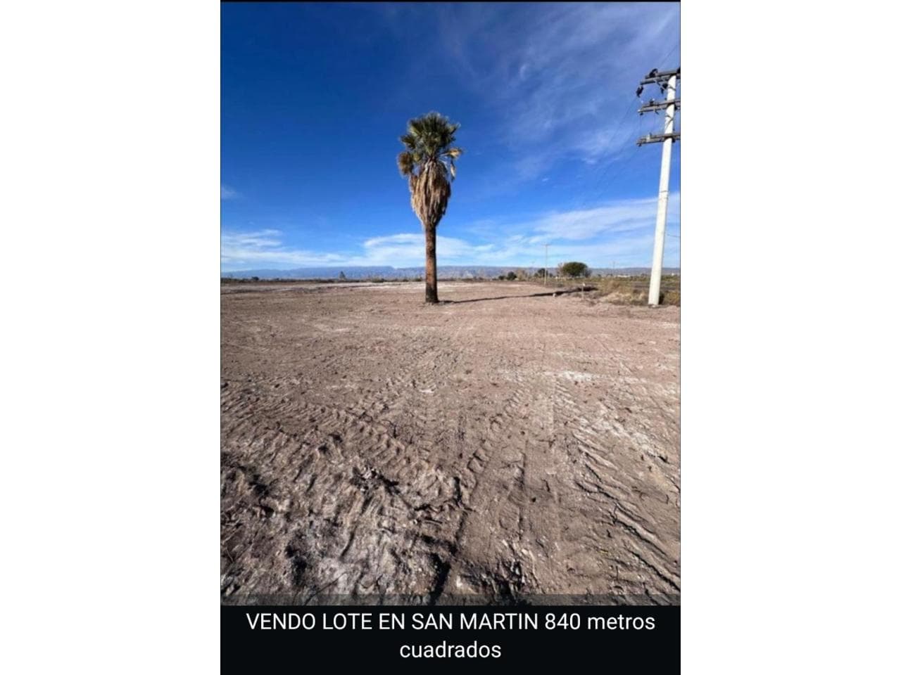Lote 844 Metros Cuadrados