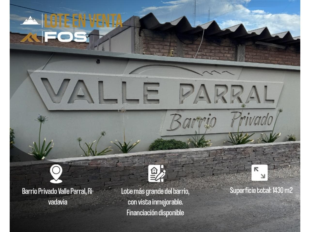 Gran Lote En Valle Parral Con Financiación - Nuevo Precio