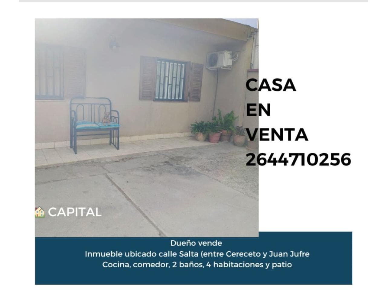 Casa En Venta - Excelente Zona De Capital