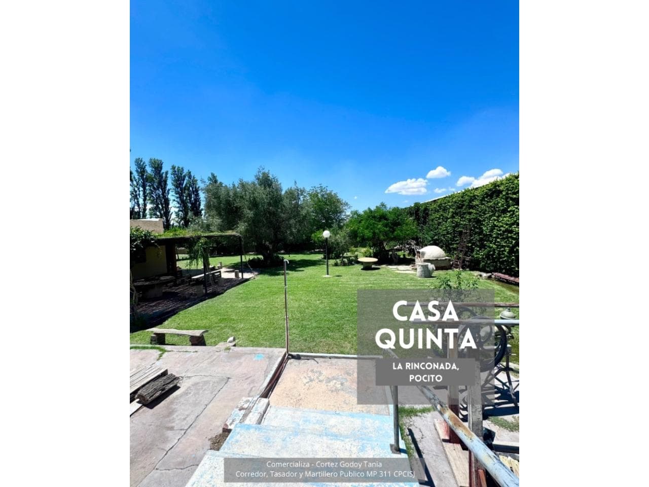 Casa Quinta En Venta  Esquina  La Rinconada, Pocito
