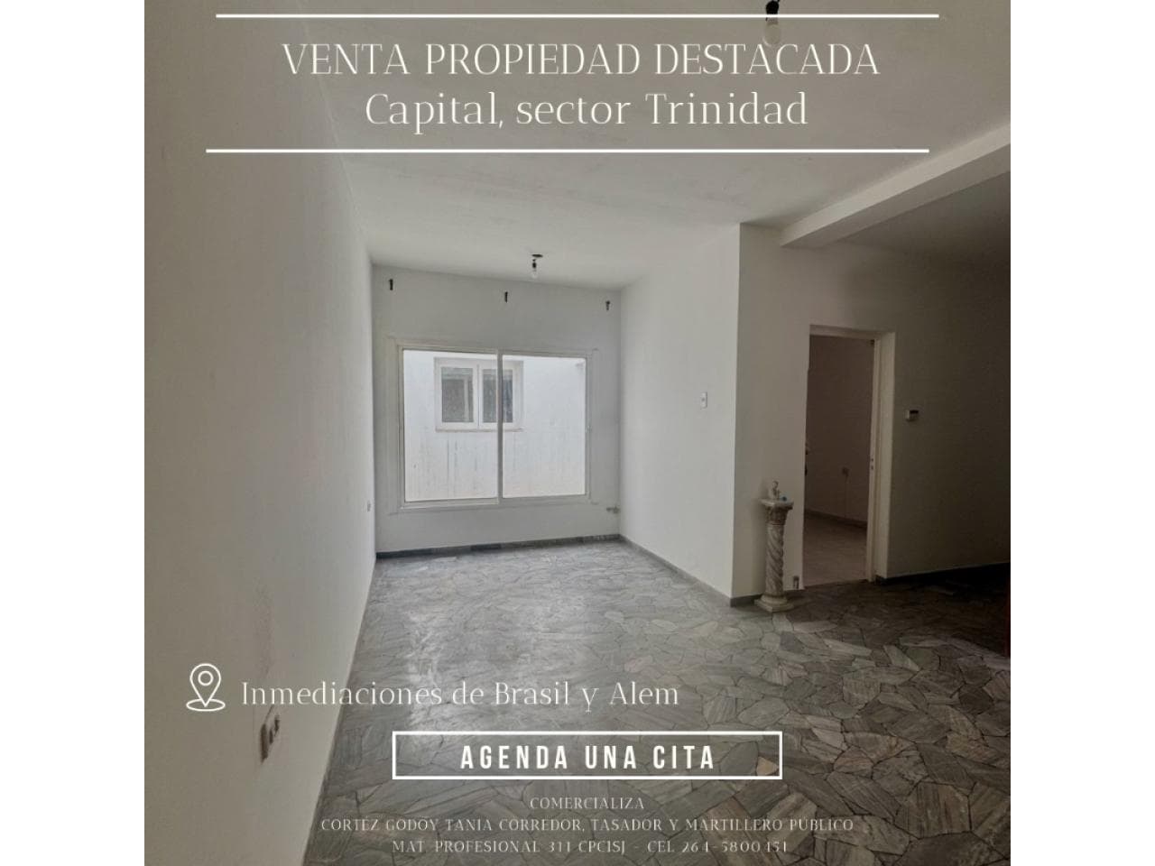 Casa En Venta, 3 Dormitorios, 2 Baños - Trinidad, Capital