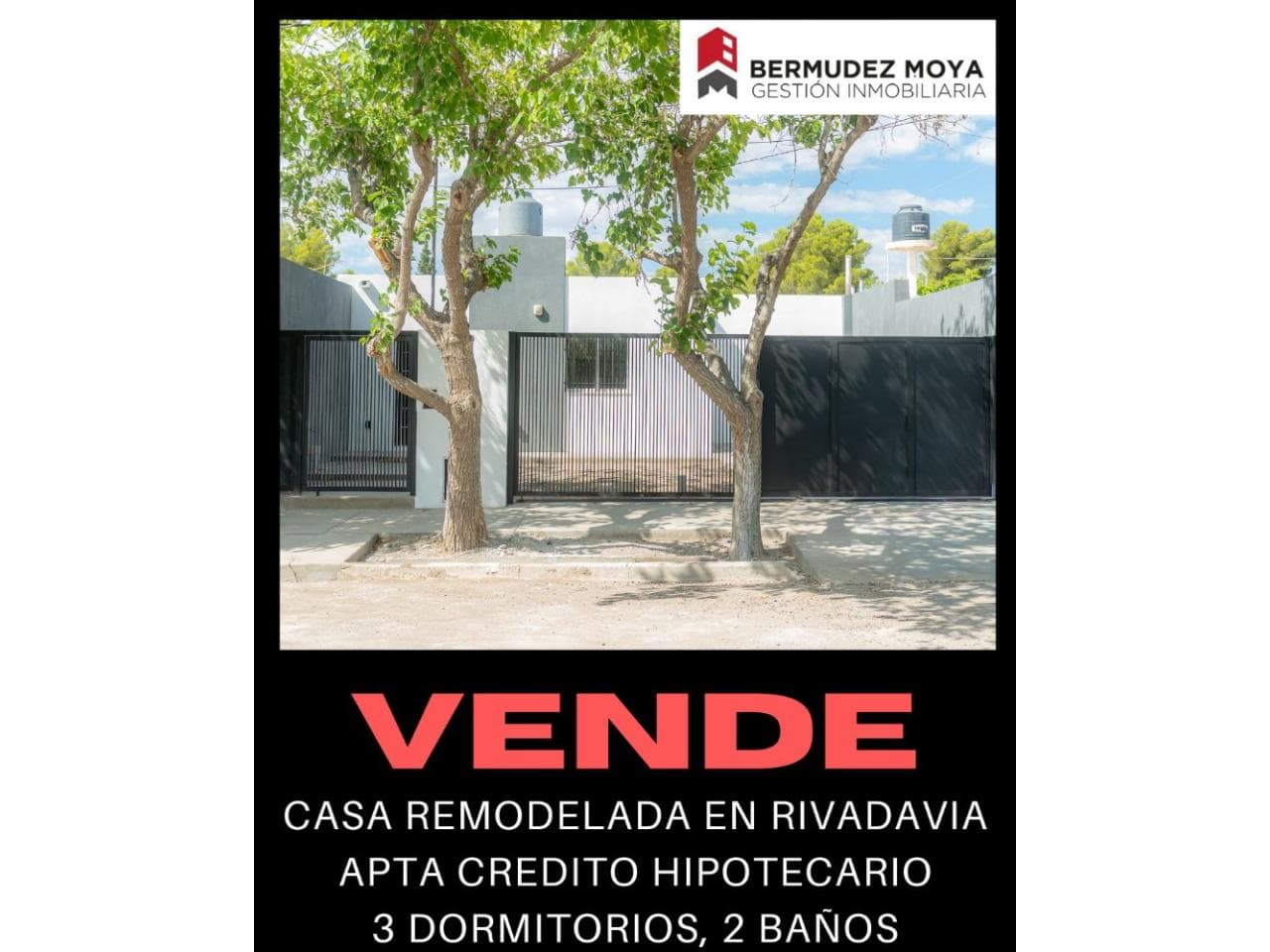 Venta. Apta Crédito Hipotecario, Casa Totalmente Remodelada En Rivadavia, 3 Dormitorios, 2 Baños