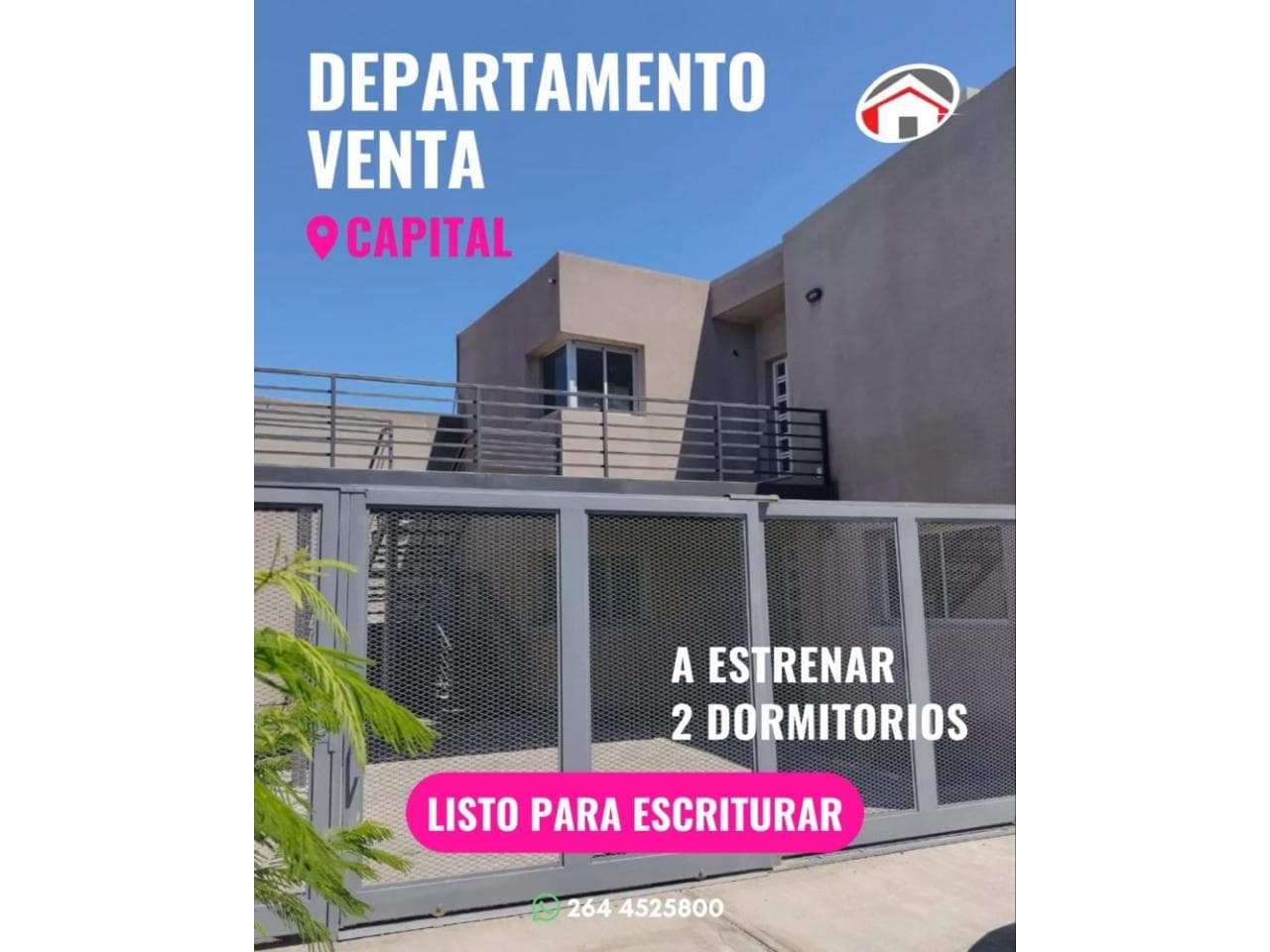 Venta Departamento A Estrenar De 80 M²  2 Dormitorios  Apto Crédito Hipotecario  1° Piso  Capital