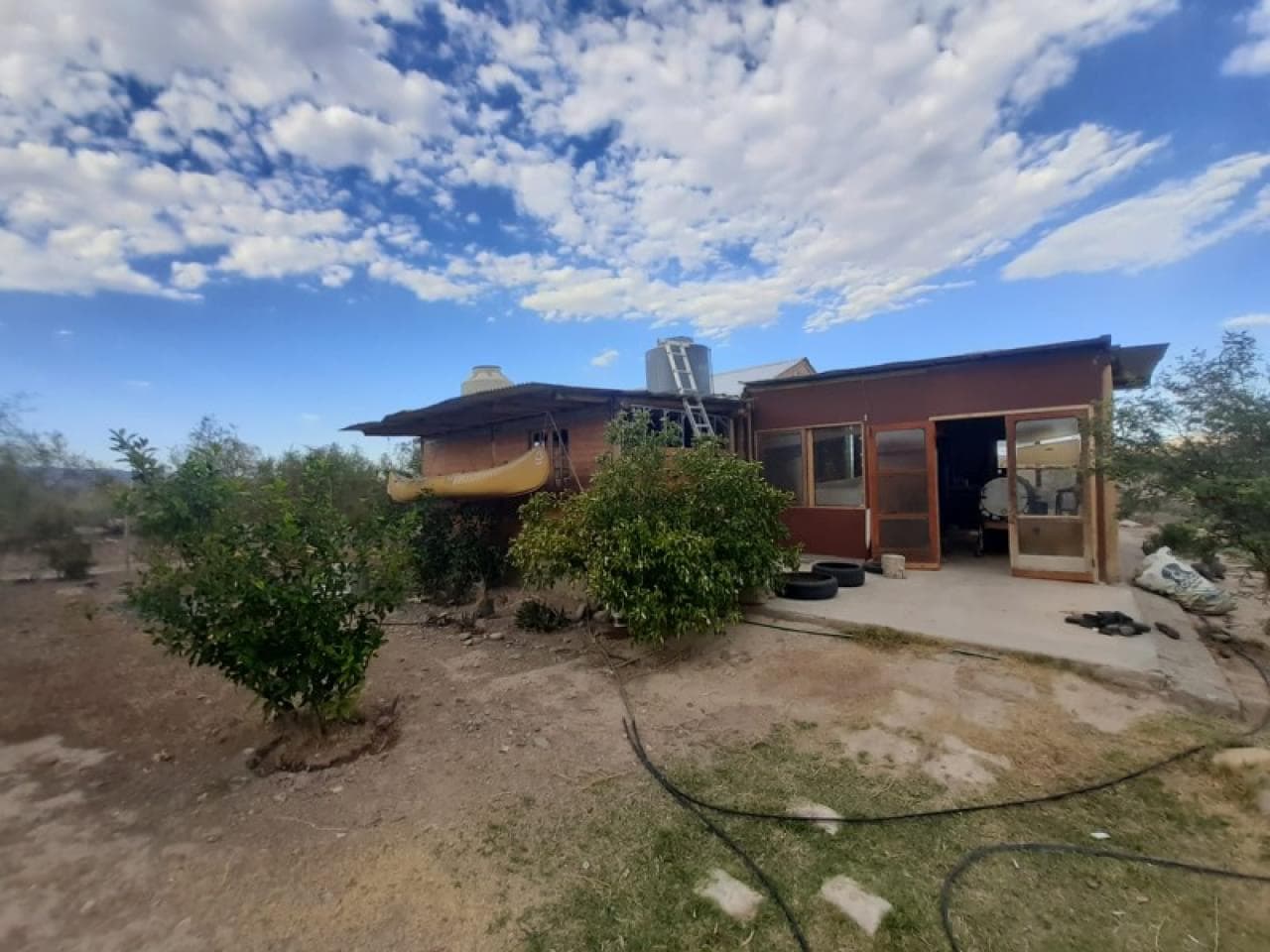 Dueño Vende Casa-quinta, En Zonda, Pasando Planta Potabilizadora ("la Curva")