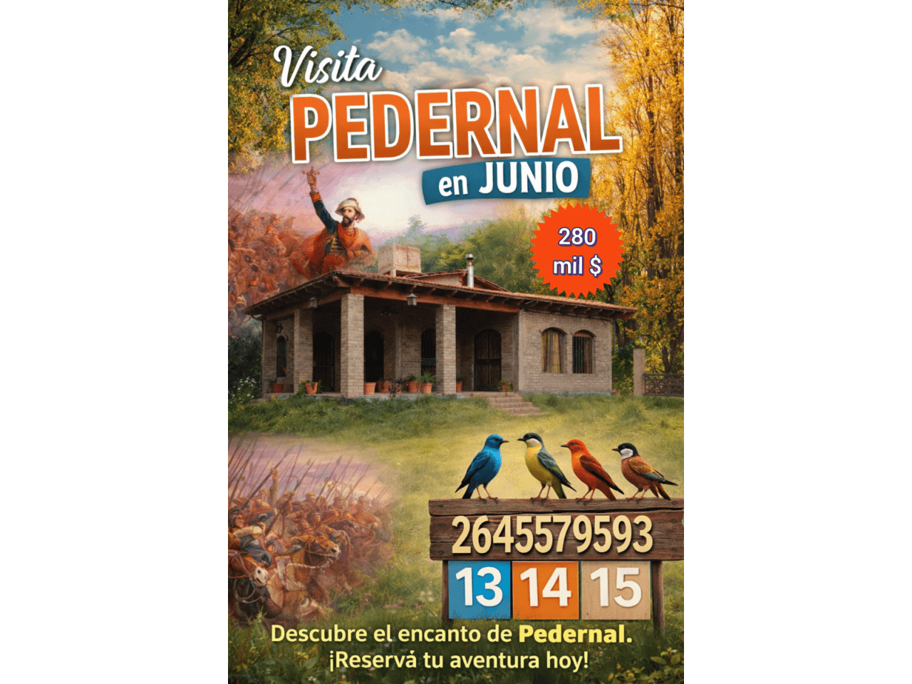 Alquiler De Casa De Campo Por Dia En Pedernal