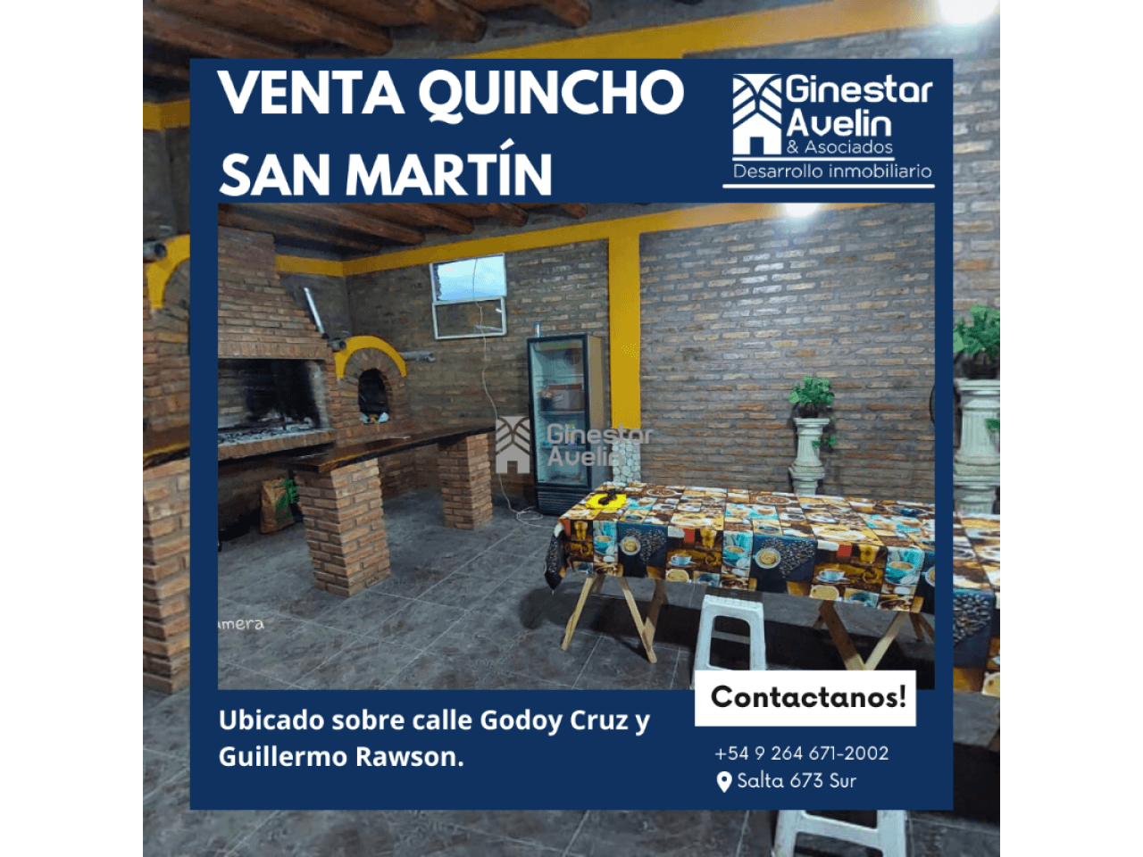 Venta - Quincho + Pileta - San Martín - Villa Don Bosco