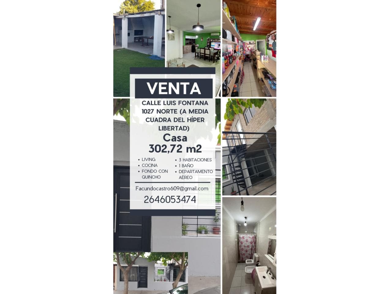 Casa Con Departamento, A 1 Cuadra Del Hiper Libertad