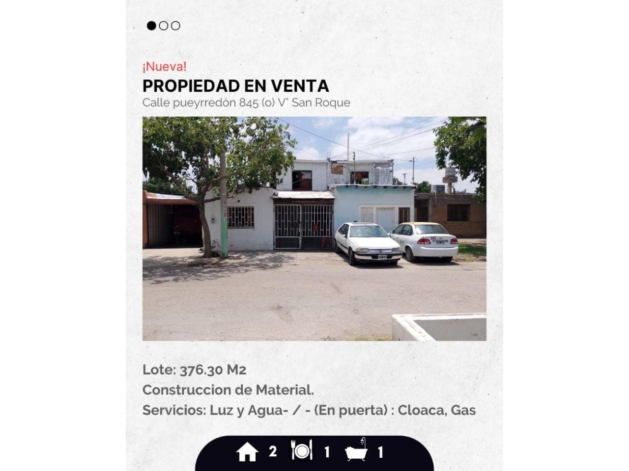 Venta. Oportunidad Inversion Casa + Monoambientes. Rivadavia