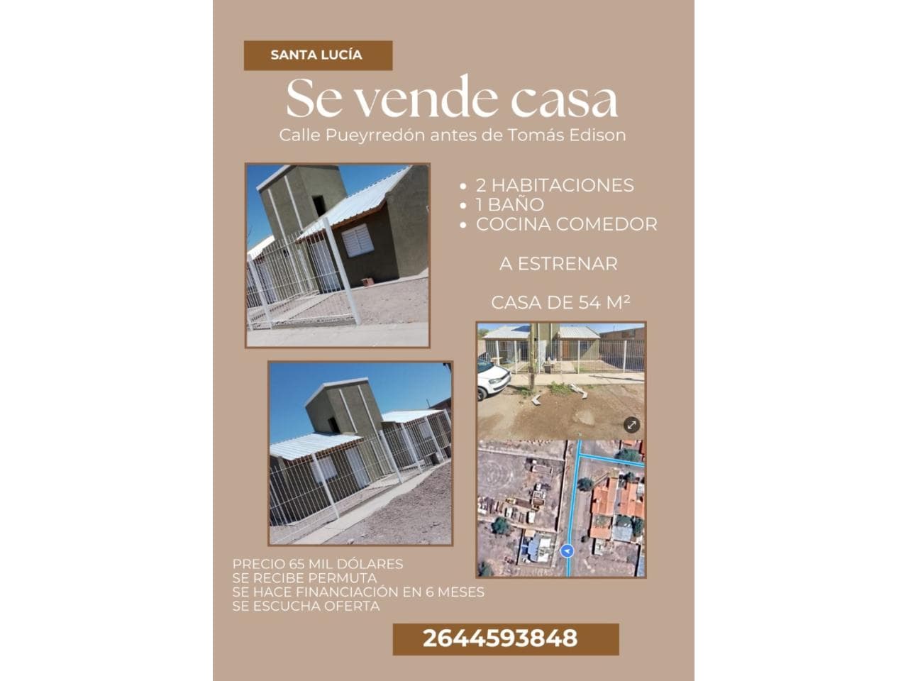Se Vende Casa En Santa Lucia