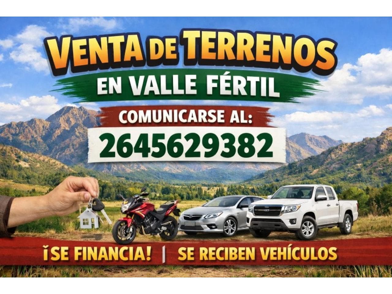 Venta De Lotes En Valle Fertil Villa San Agustín