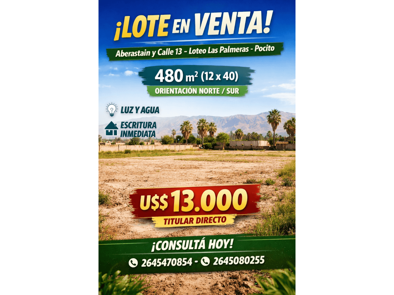 Lote Pocito - Titular