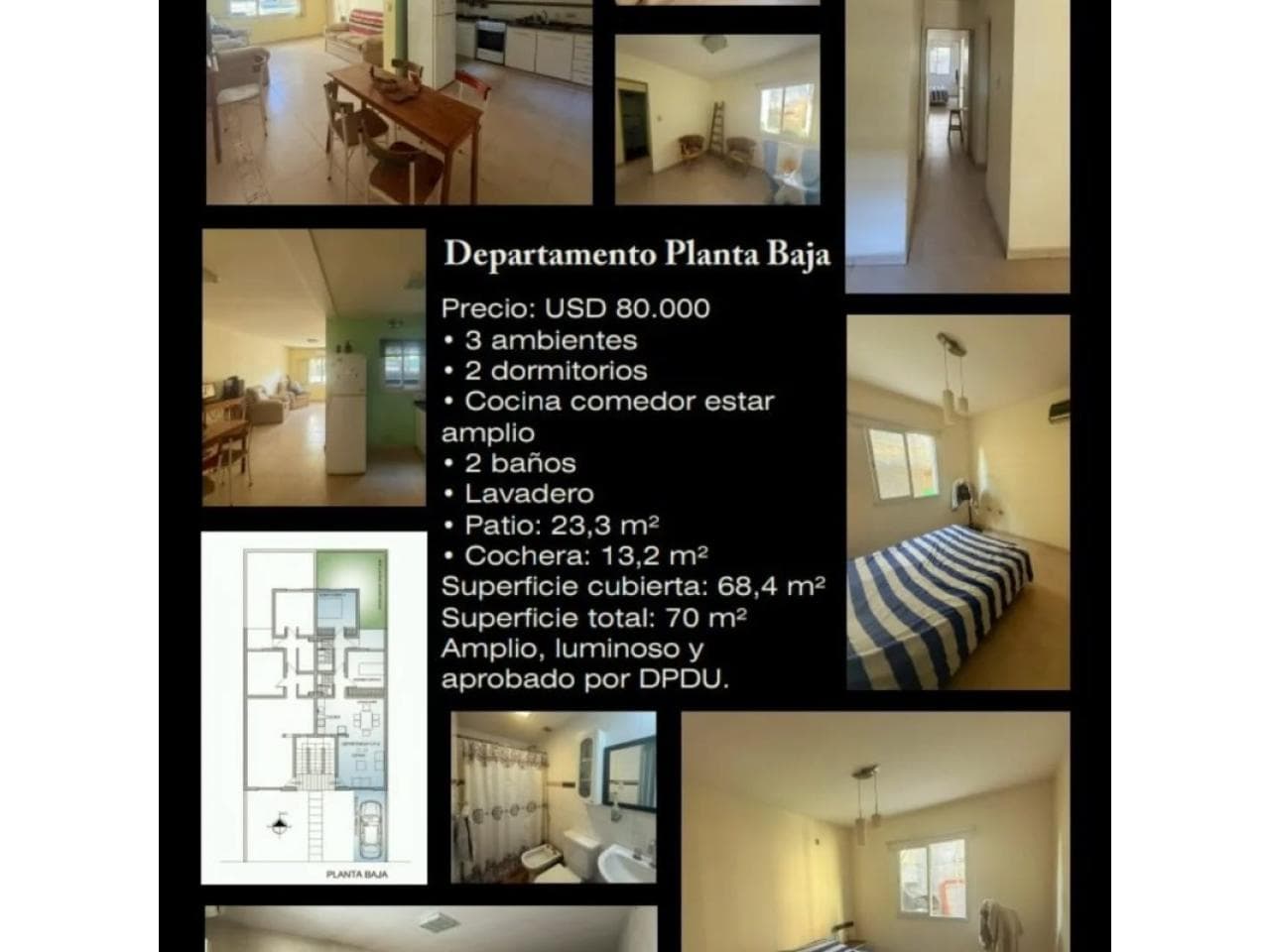 Venta. 2 Departamentos, Planta Baja Y 1º Piso